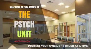 York Hospital Psych Unit Location: Floor Guide for Visitors