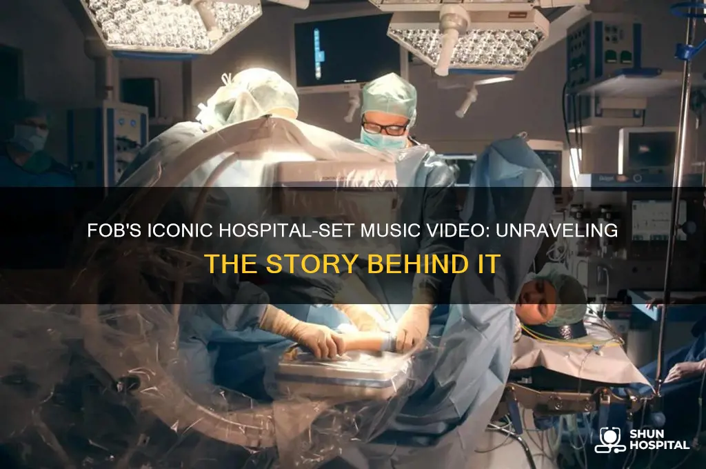 what fob music vid took place in a hospital