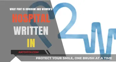 Brigham and Women's Hospital Font: Unveiling the Typography Behind the Name