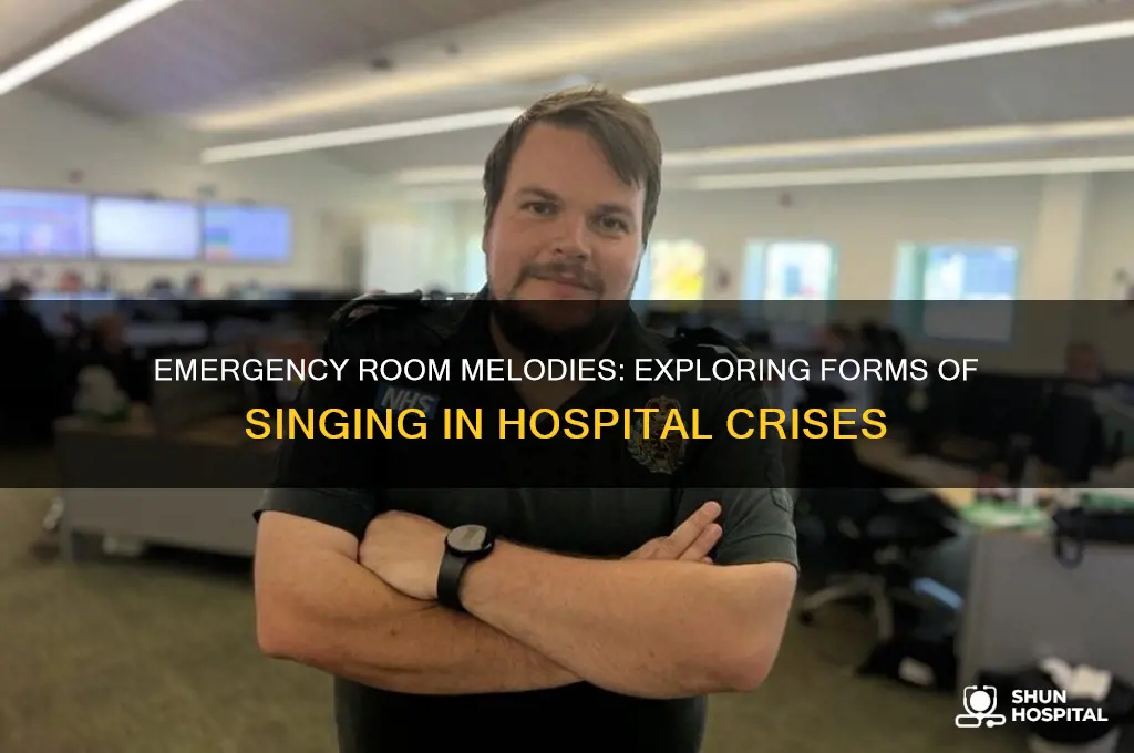 what forms are you singing in the hospital emergency