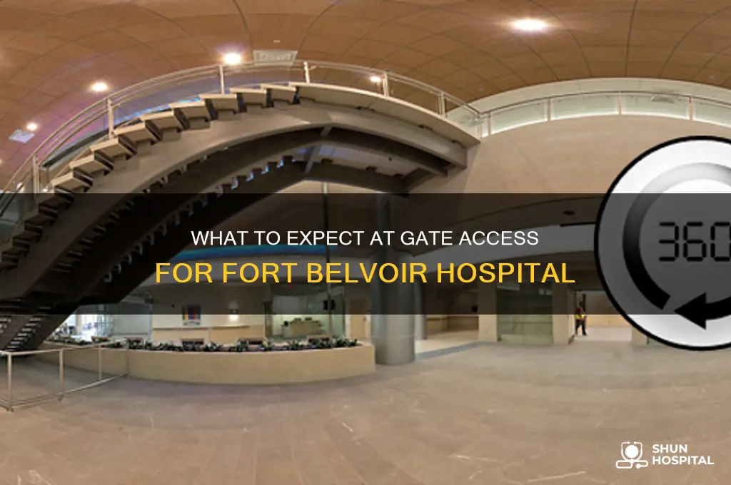 what gate fort belvoir hospital