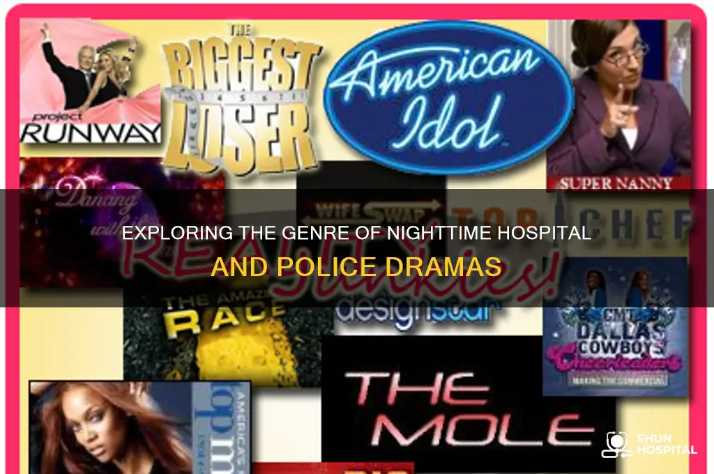 what genre are night time hospital and police shows