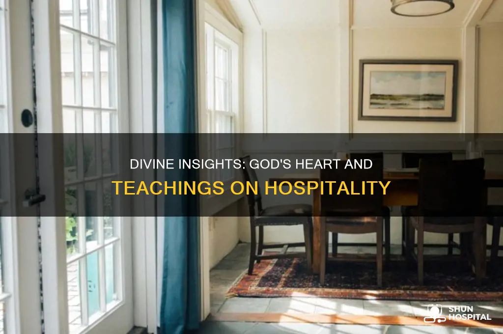 what god says about hospitality