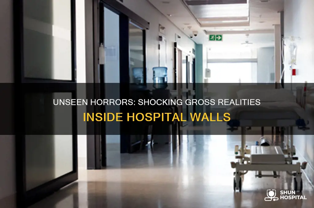 what gross things do you see in a hospital