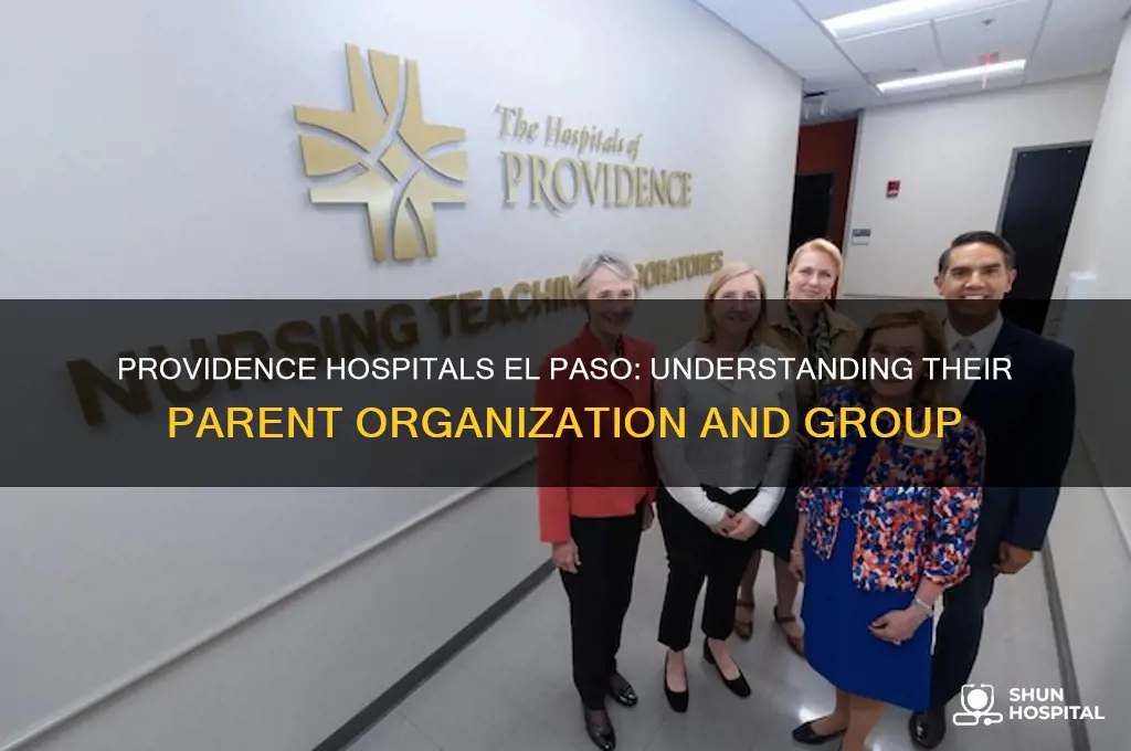 what group does the providence hospitals el paso fall under