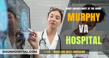 Groups Gathering at Audie Murphy VA Hospital: Community and Support