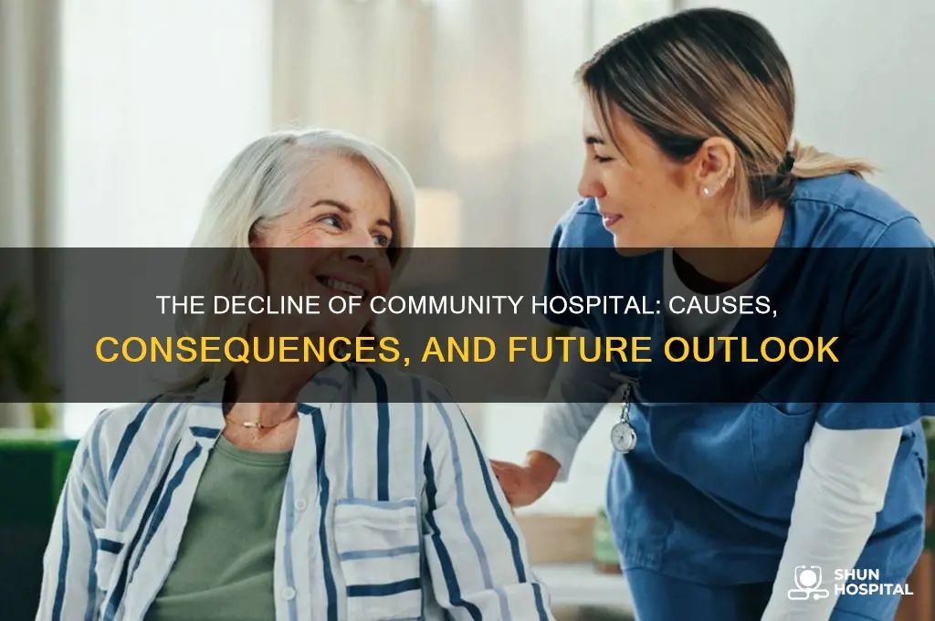 what happend to community hospital