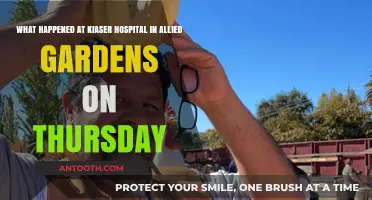 Kaiser Hospital Incident in Allied Gardens: Thursday's Events Unveiled