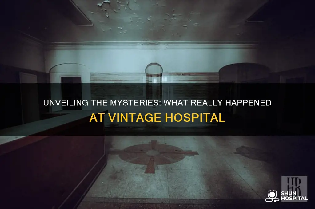what happened at vintage hospital