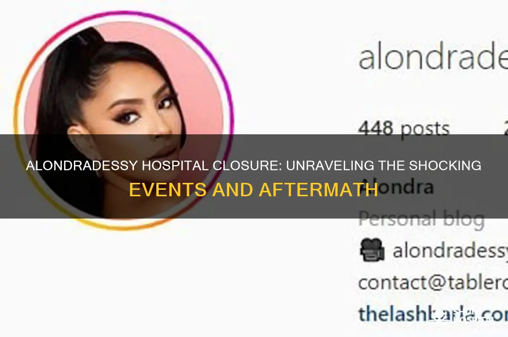 what happened to alondradessy hospital
