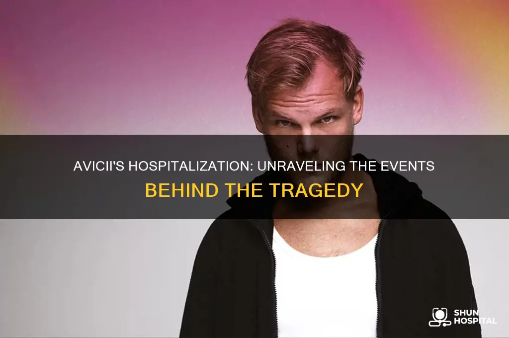 what happened to avicii hospital