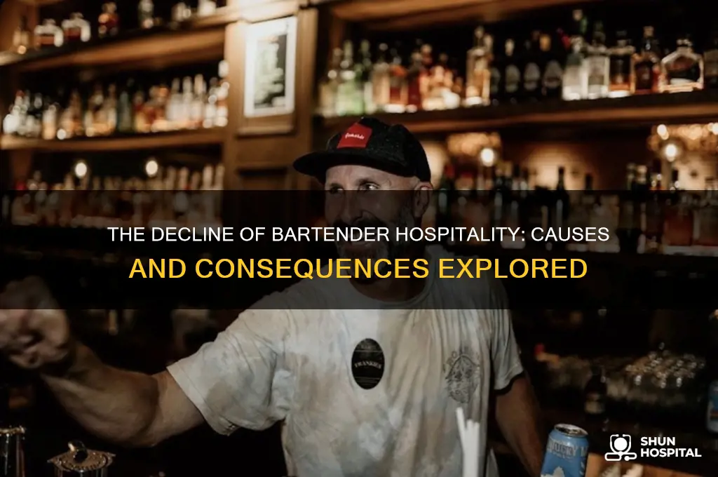 what happened to bartender hospitality