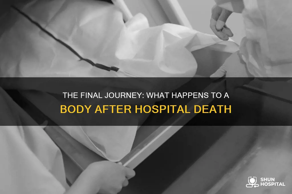 what happened to body after death in the hospital
