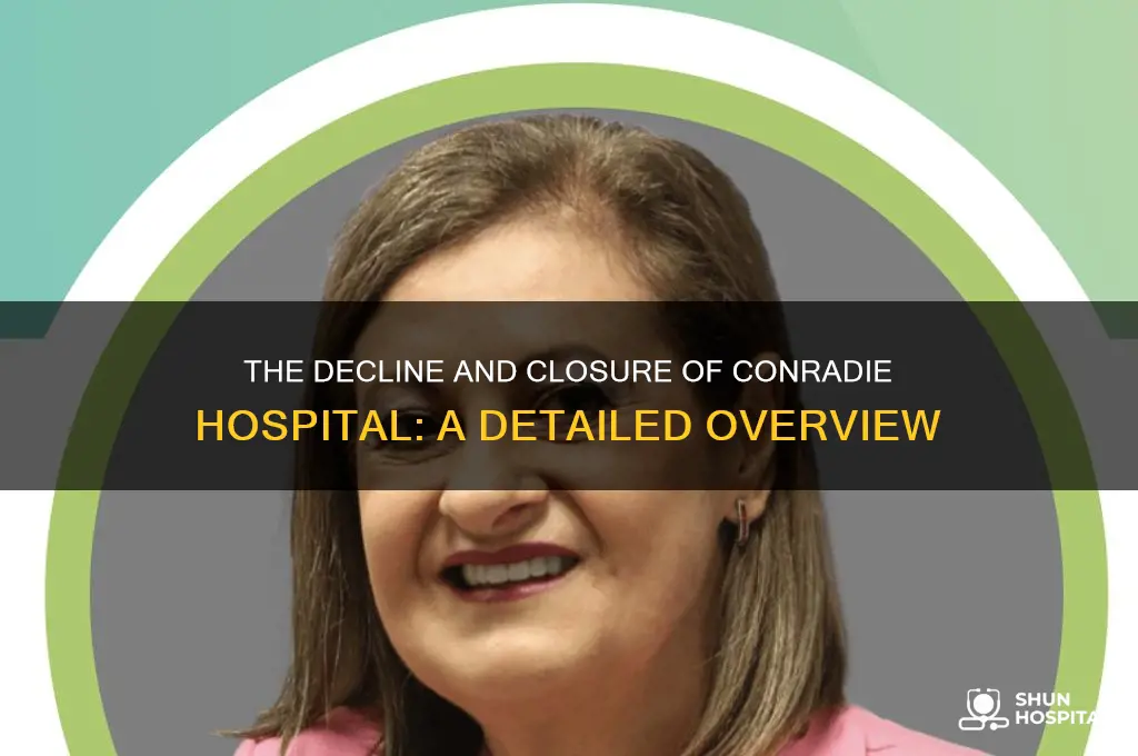 what happened to conradie hospital