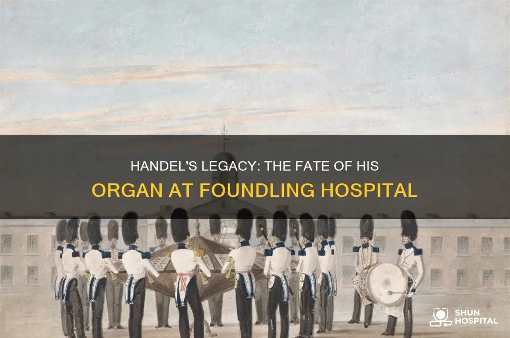 what happened to foundling hospital organ donated by handel