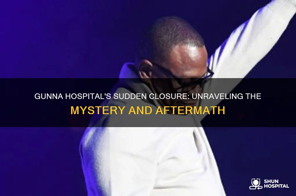 what happened to gunna hospital