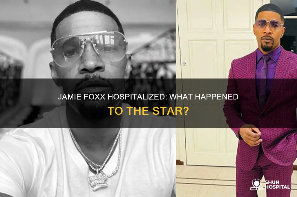 what happened to jamie foxx he