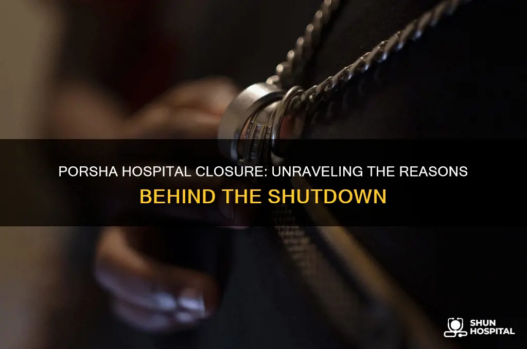 what happened to porsha hospital