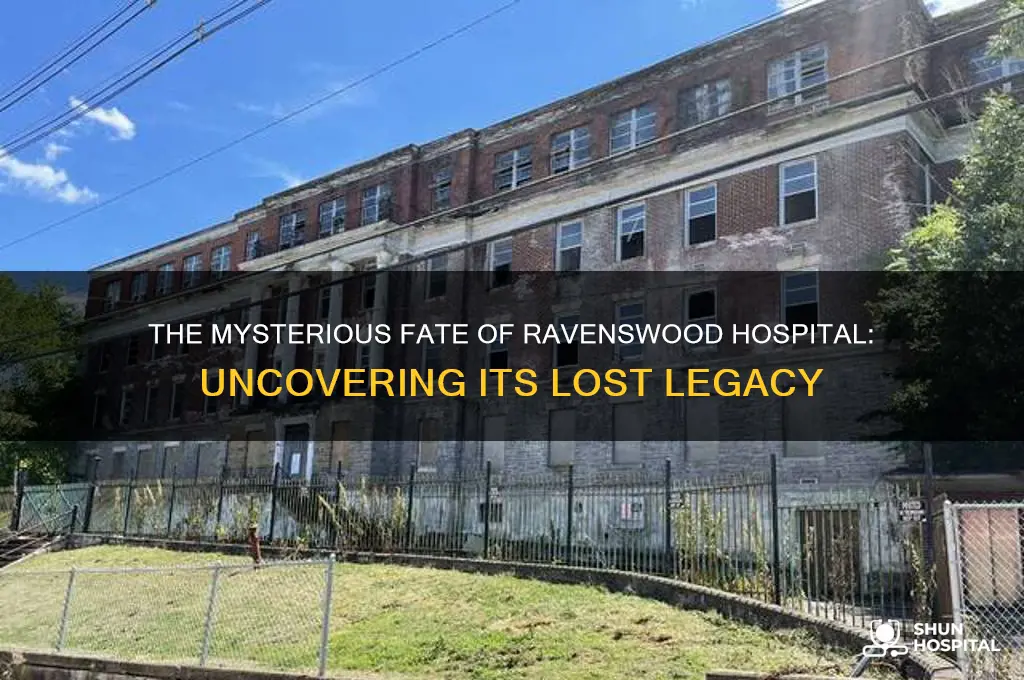 what happened to ravenswood hospital