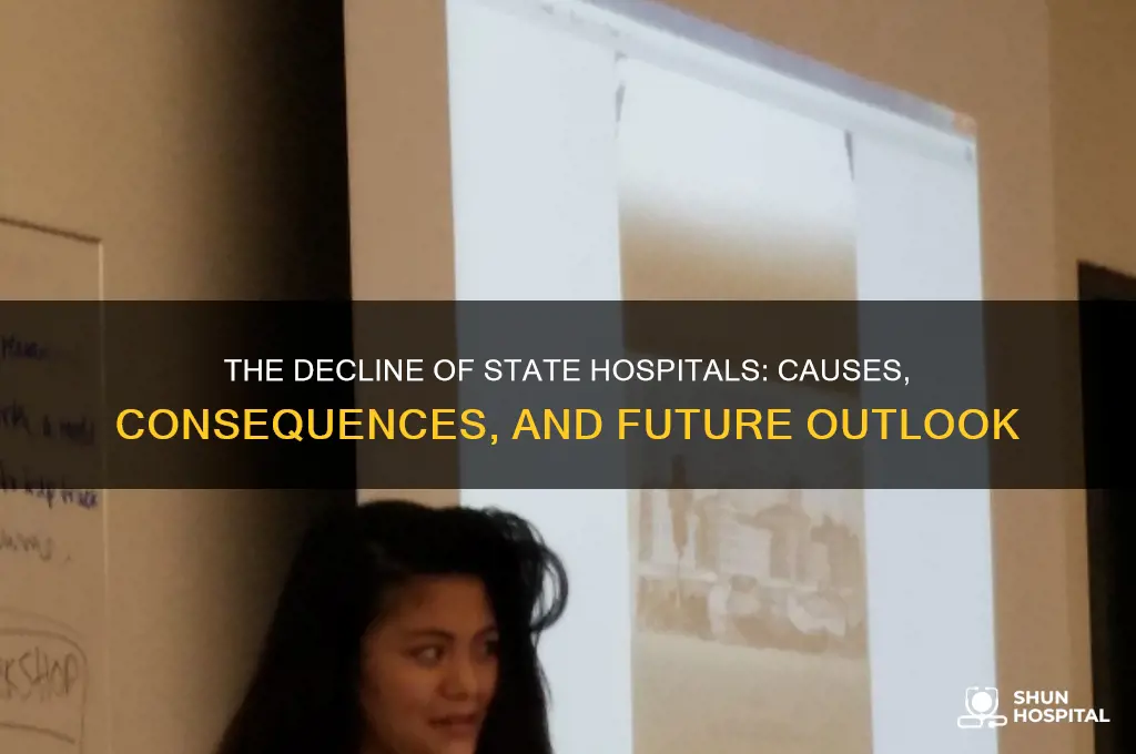 what happened to state hospitals