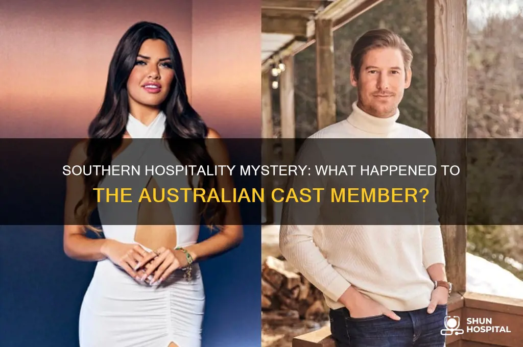 what happened to the australian guy on southern hospitality