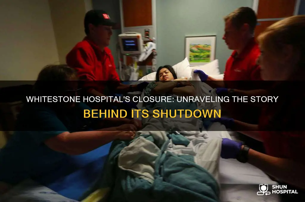 what happened to whitestone hospital
