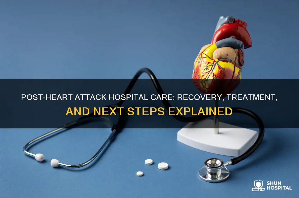 what happens after a heart attack in the hospital