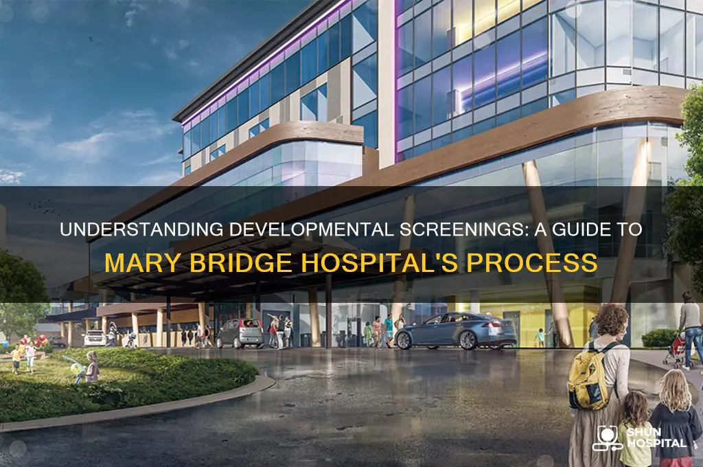what happens at a developmental screening at mary bridge hospital