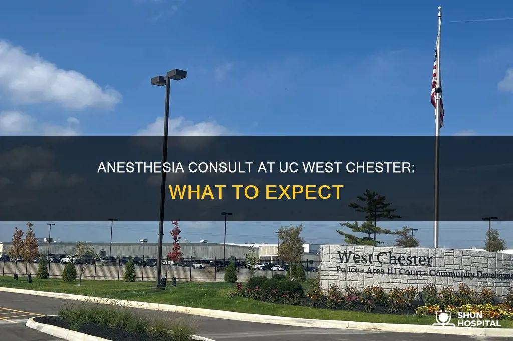what happens at an anesthesia consult uc west chester hospital