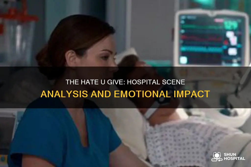 what happens at the hospital in the hate u give