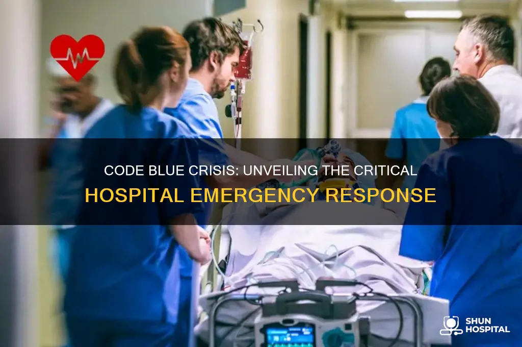 what happens during a code blue in a hospital