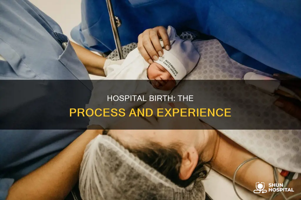 what happens during a traditional hospital birth