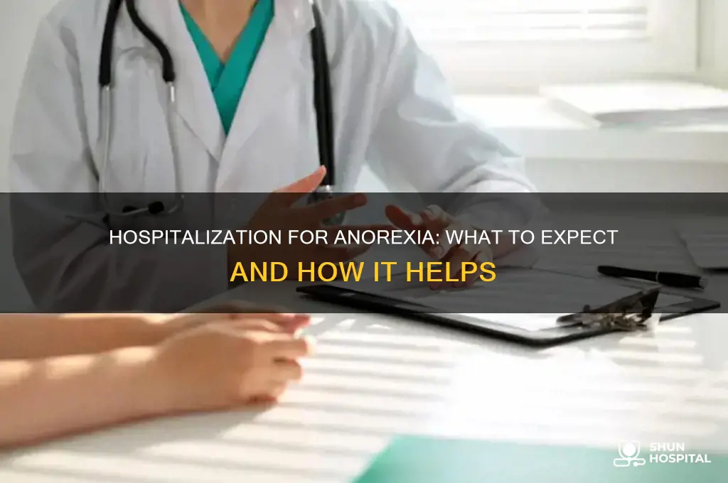 what happens hospital anorexia