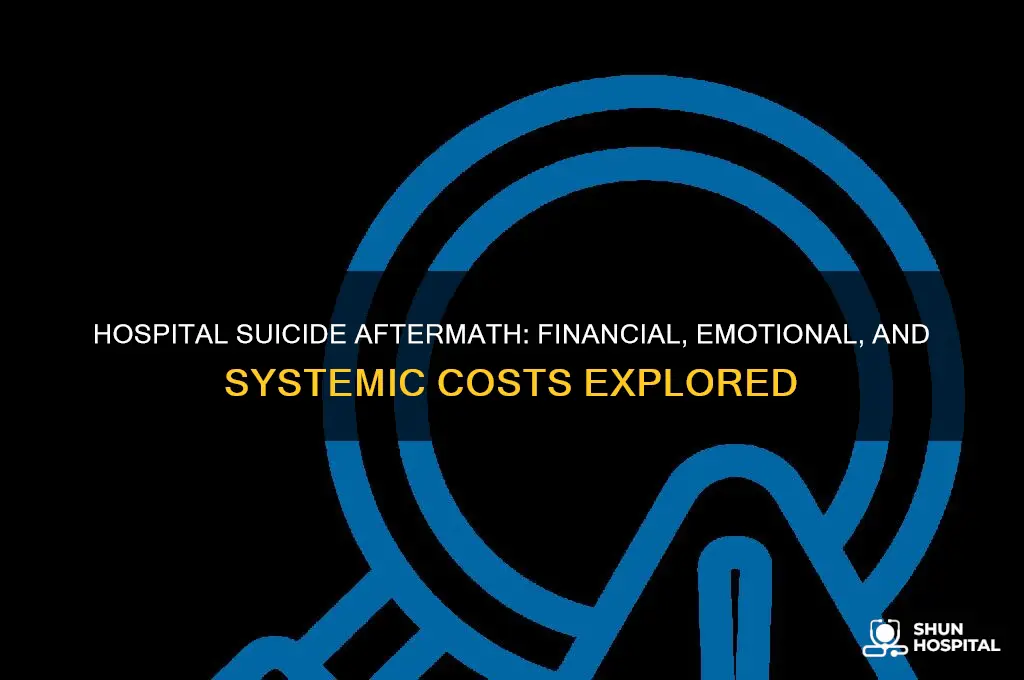 what happens hospital suicide cost
