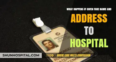 Using Fake Names and Addresses at Hospitals: Risks and Consequences Explained
