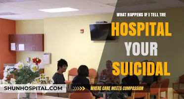 Revealing Suicidal Thoughts to Hospitals: Consequences and Support Explained