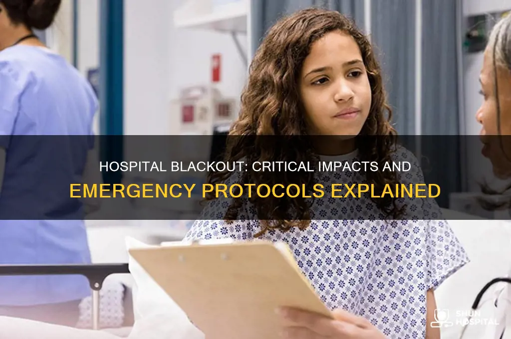 what happens if power goes out in a hospital