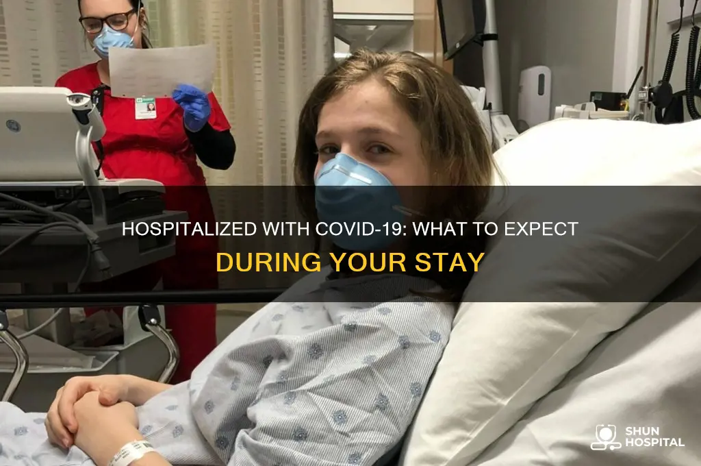 what happens if you are admitted to hospital with coronavirus