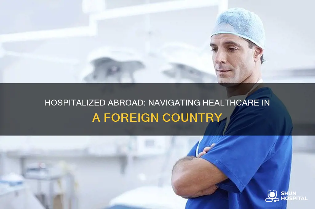what happens if you are hospitalized in another country