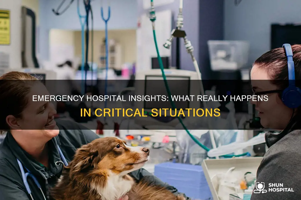 what happens in emergency hospital