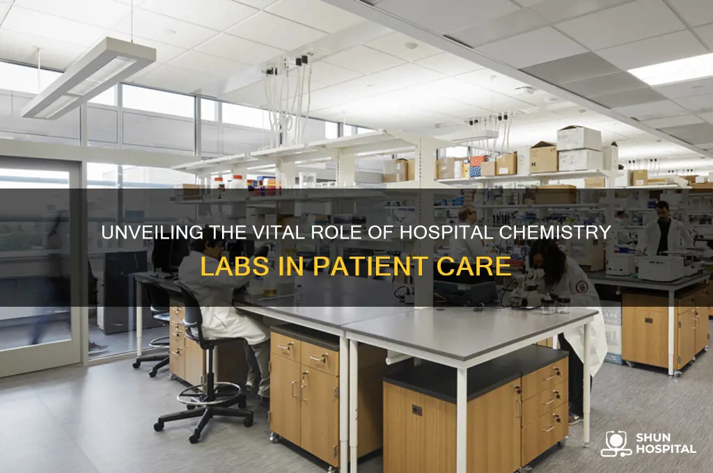what happens in the chemistry lab in a hospital