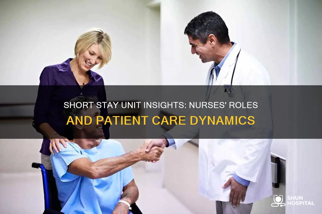 what happens in the short stay unit hospital nurses