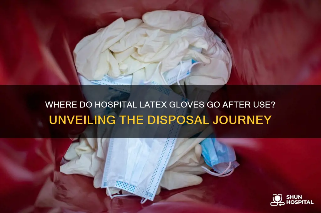 what happens to all those latex gloves form hospitals