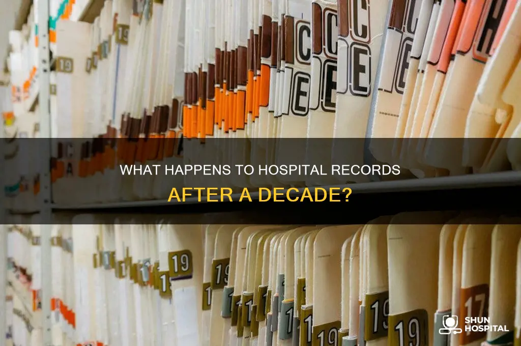 what happens to my hospitals records after 10 years