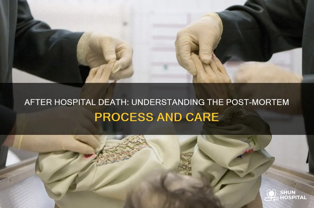 what happens to you after you die in hospital