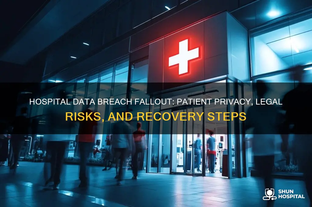what happens when a data breach happens in a hospital