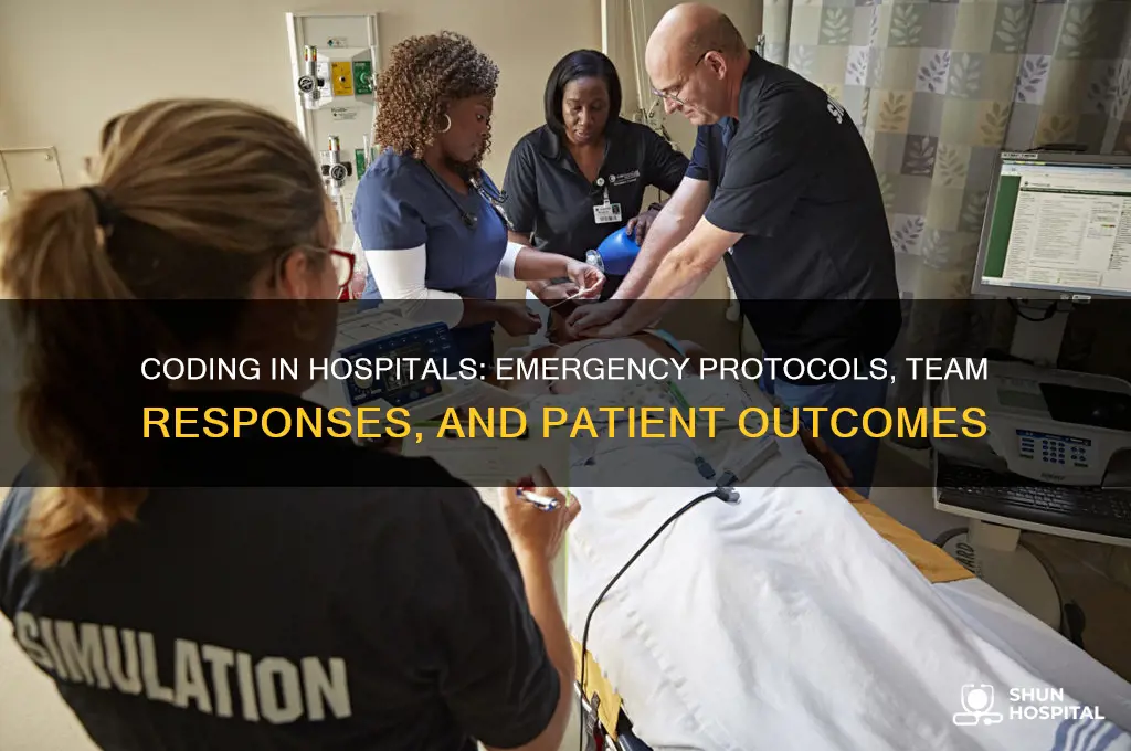 what happens when a person codes in a hospital