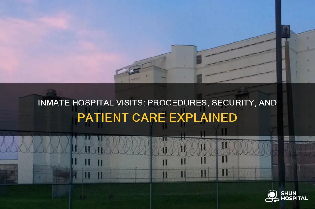 what happens when an inmate goes to the hospital
