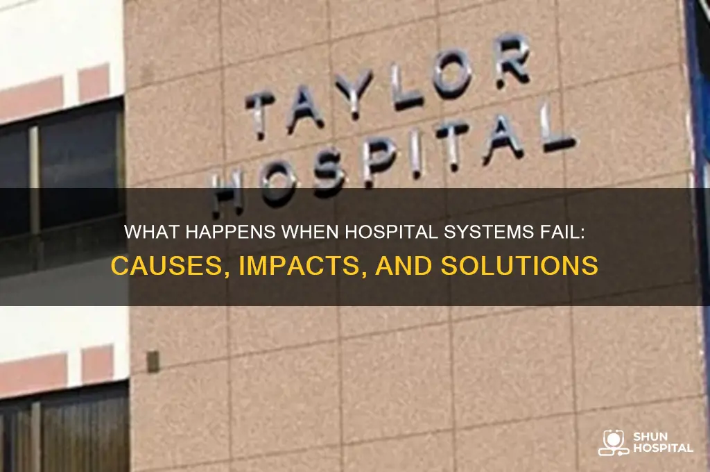 what happens when hospital s