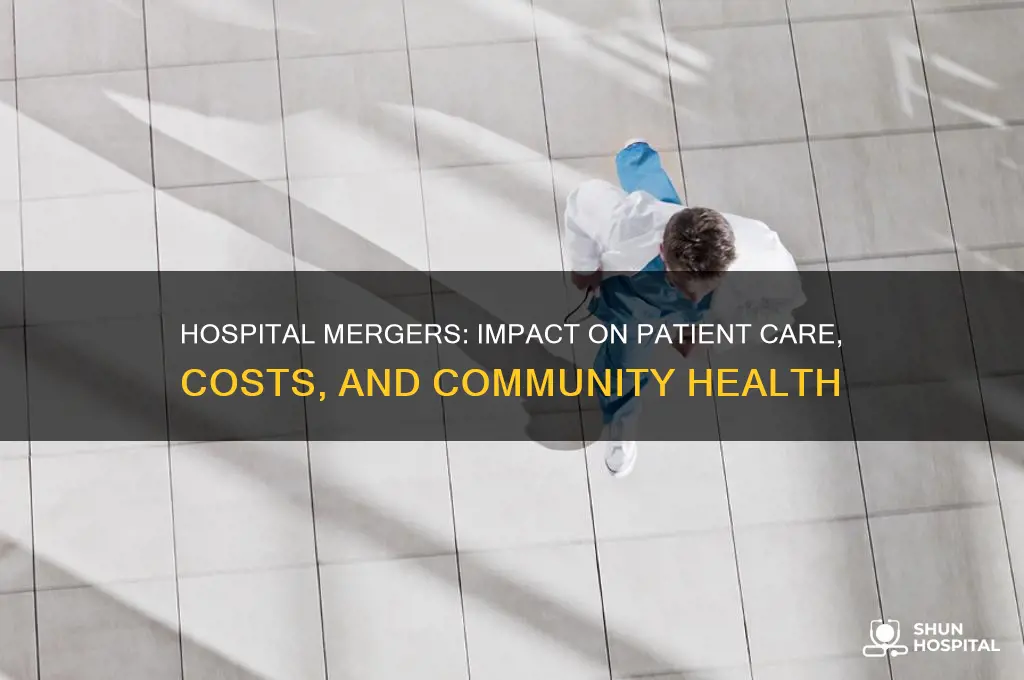 what happens when hospitals merge